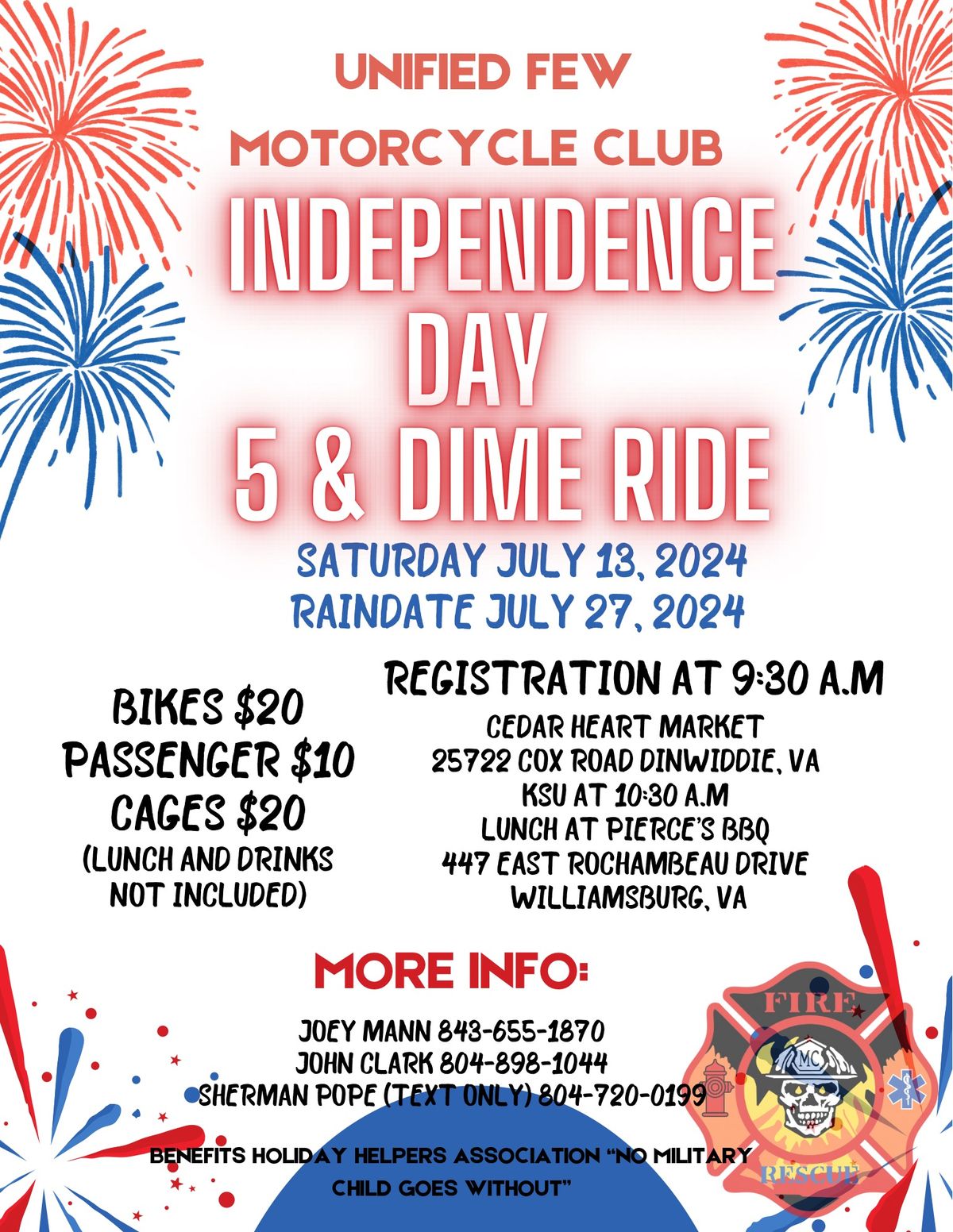UFMC Independence Day 5 & Dime Ride