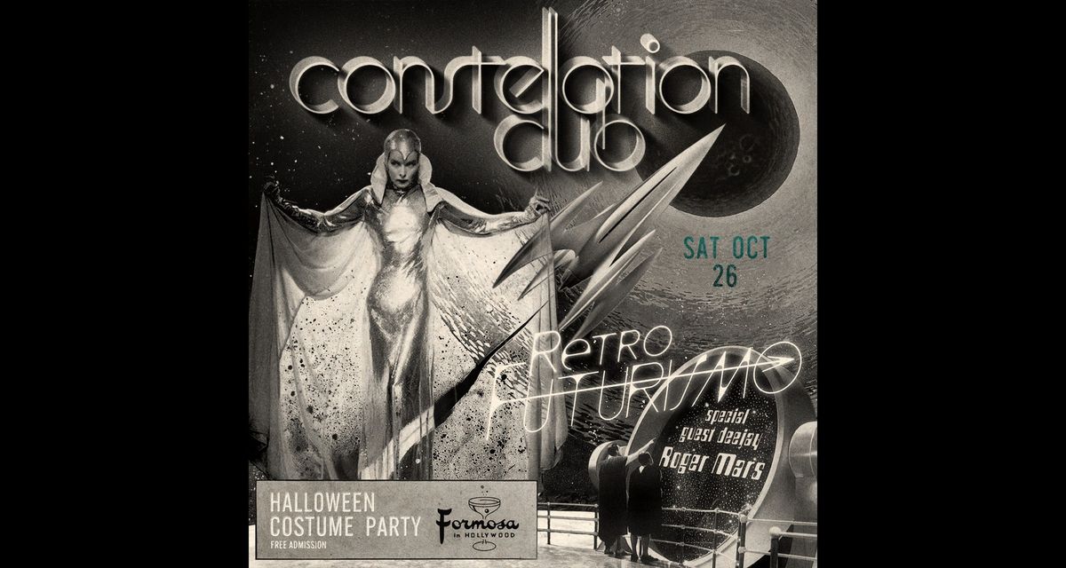 Constellation Club: Retro Futurismo Halloween Costume Party