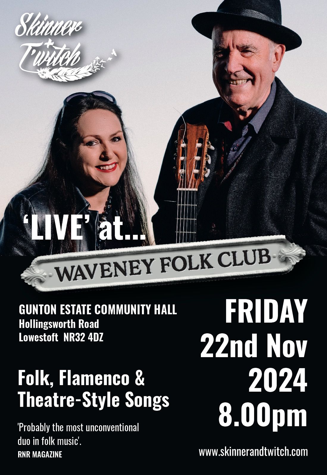 Skinner & T'witch at Waveney Folk Club