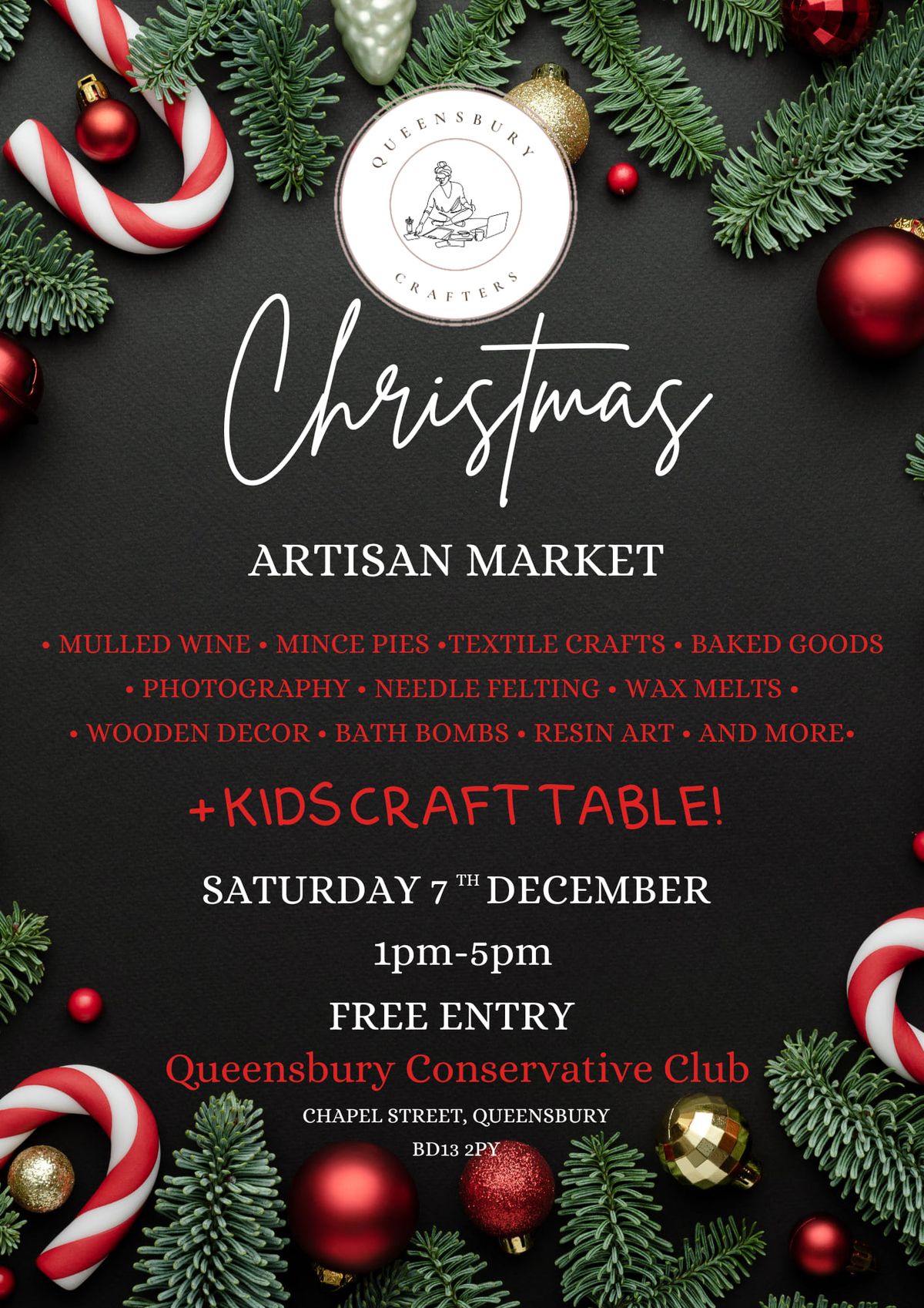 Queensbury Crafters Artisan Christmas Market