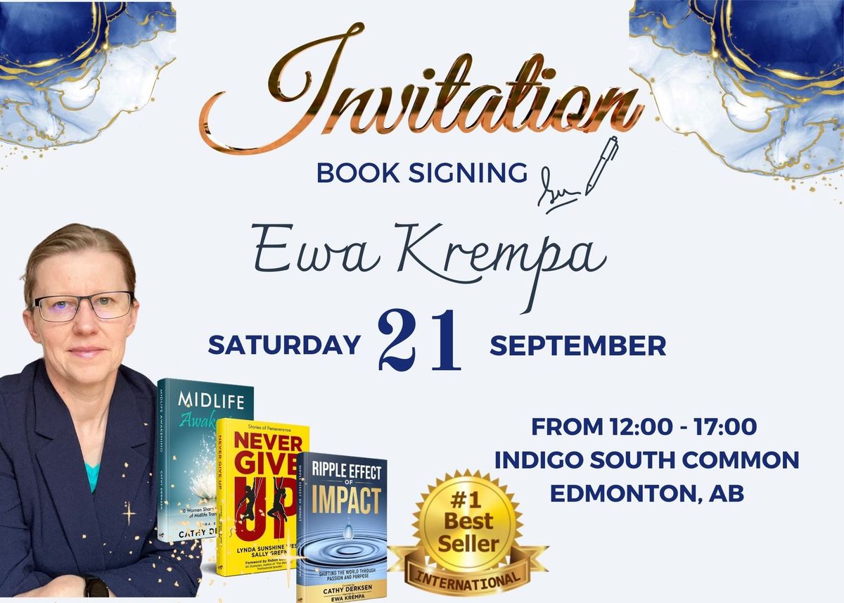 Here\u2019s a heartfelt invite to my book signing event