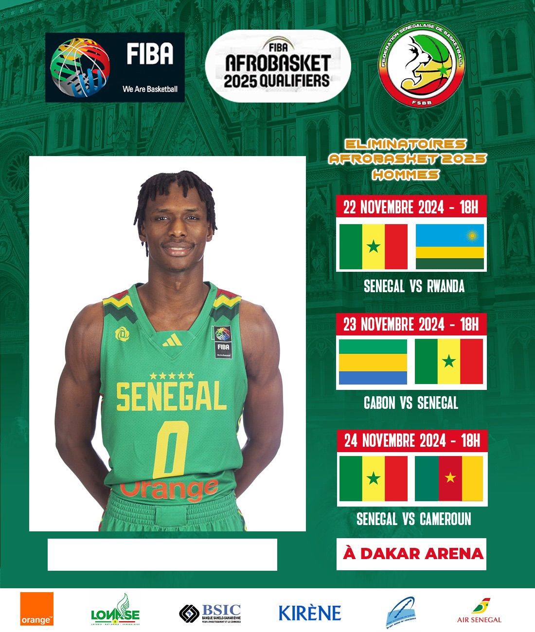 FIBA AFROBASKET MASCULIN QUALIFIERS 2025