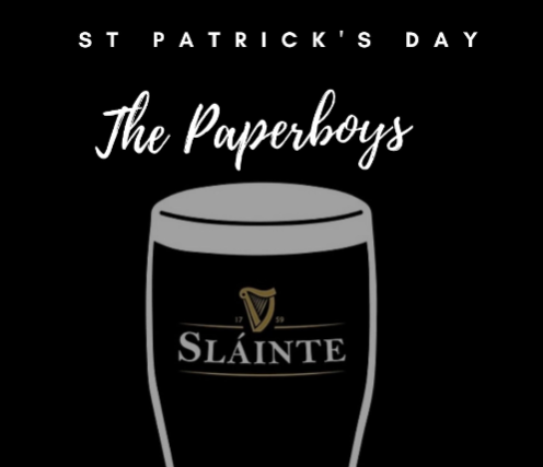 St. Patrick's Day w\/ The Paperboys w\/ Serafima & The Shakedowns - A Tractor 30th Anniversary Celebration