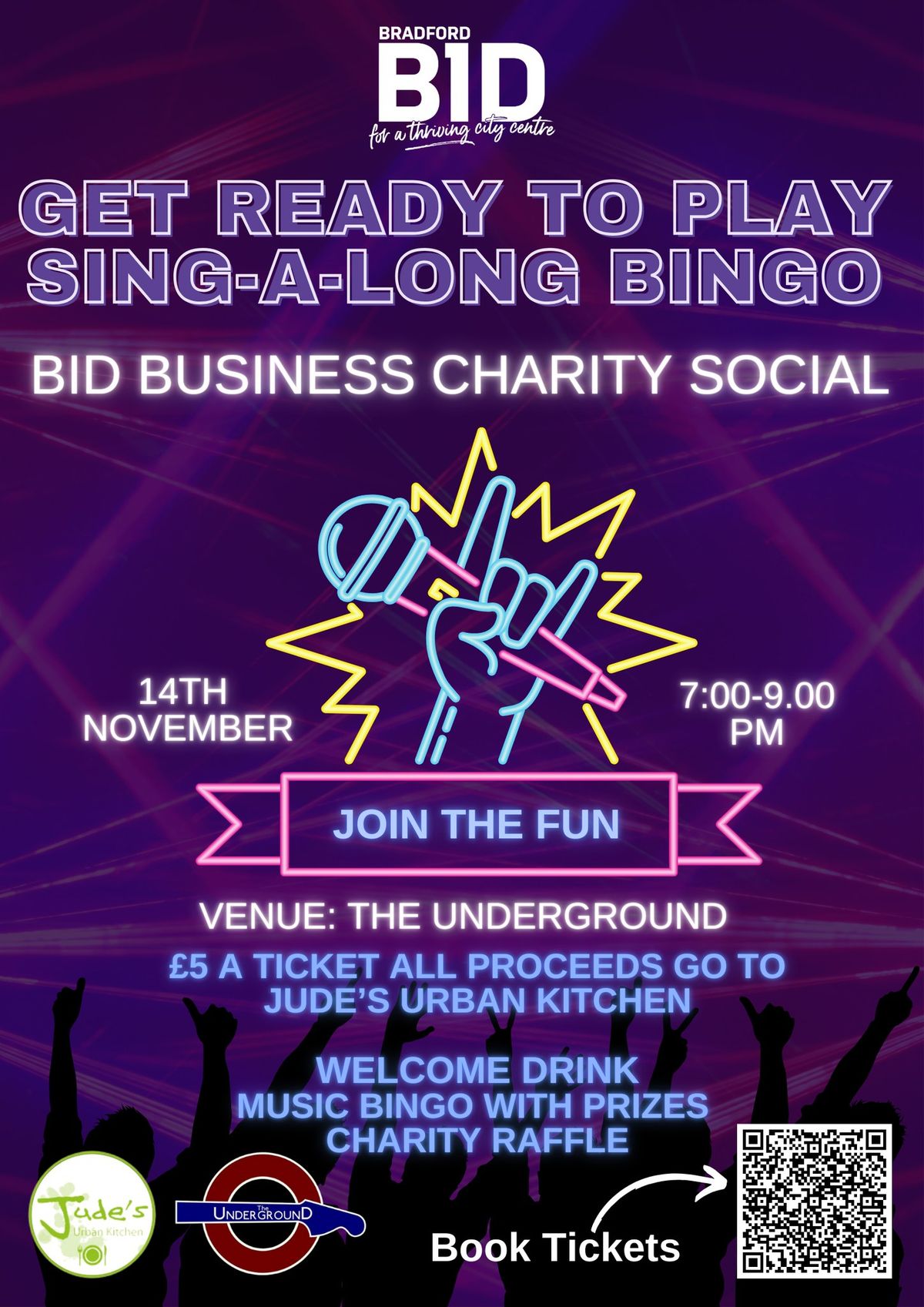 Bid Business Charity Social