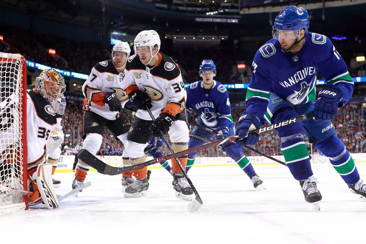 Vancouver Canucks at Anaheim Ducks