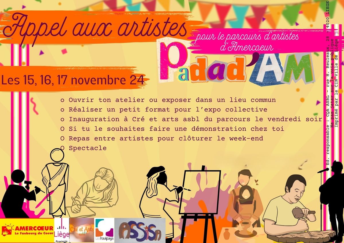 Padad'AM [ Parcours d'Artistes en Amercoeur]