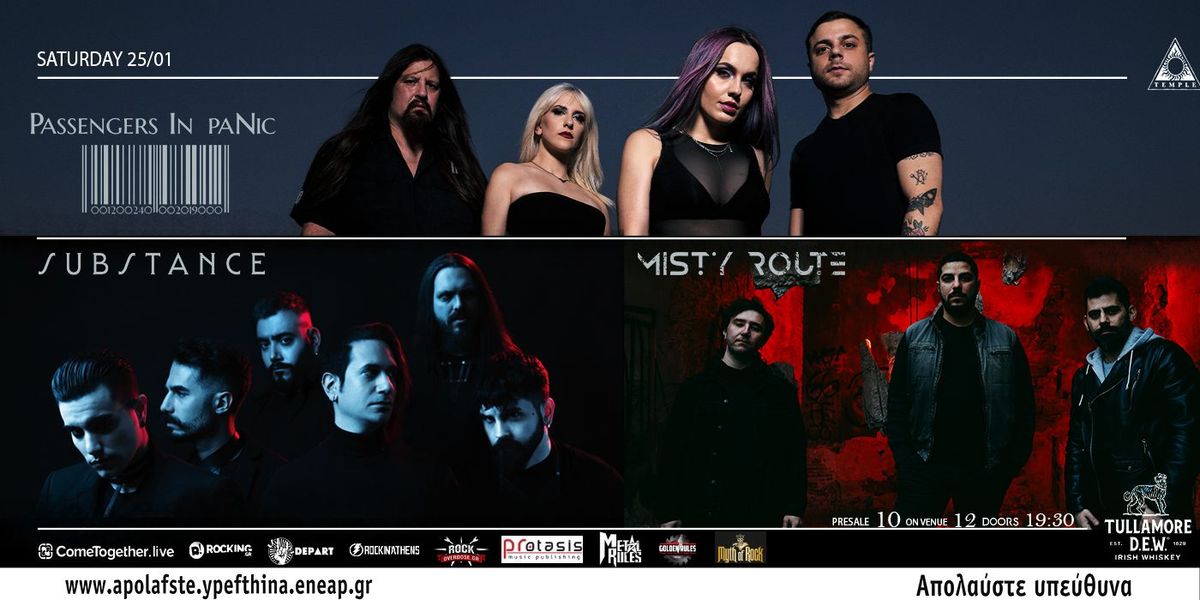 Passengers In Panic | Substance | Misty Route live at Temple