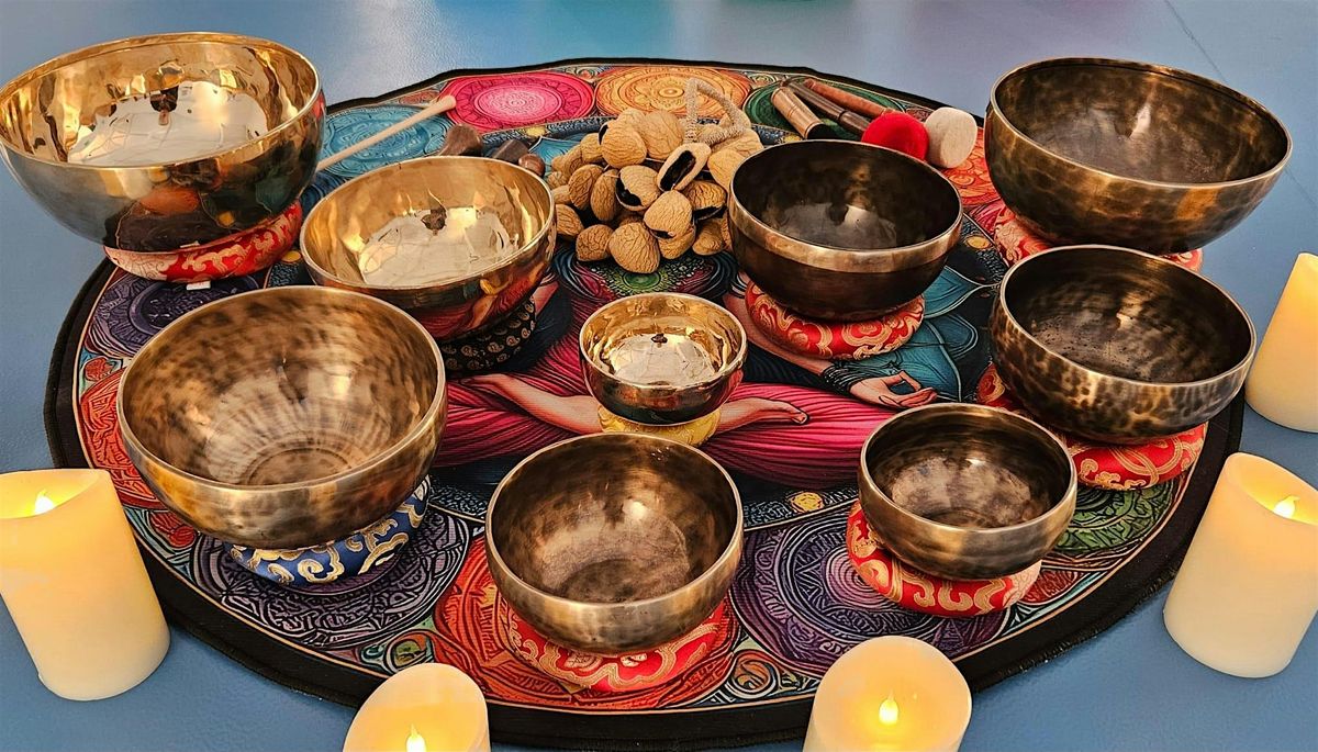 Sound Healing Bath in Fareham. Gong, Tibetan and Crystal singing bowls.