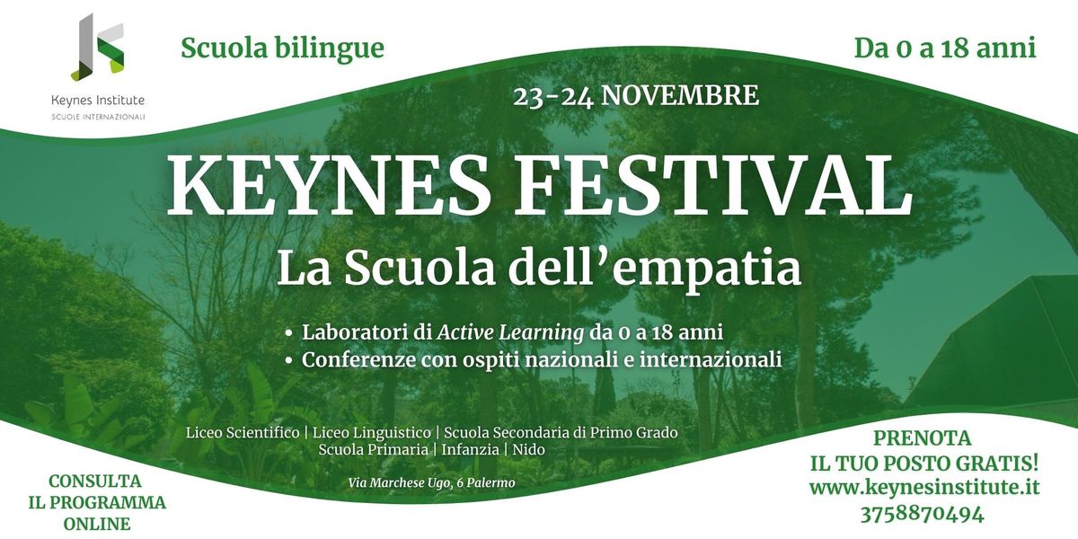 Keynes Festival - La Scuola dell'empatia