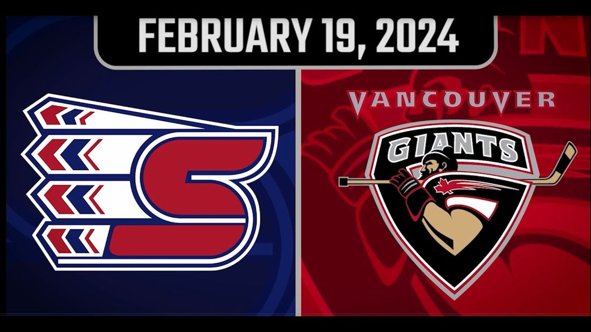 Vancouver Giants at Spokane Chiefs