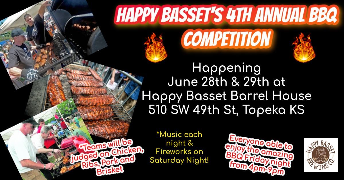 Happy Basset's 4th Annual BBQ Competition