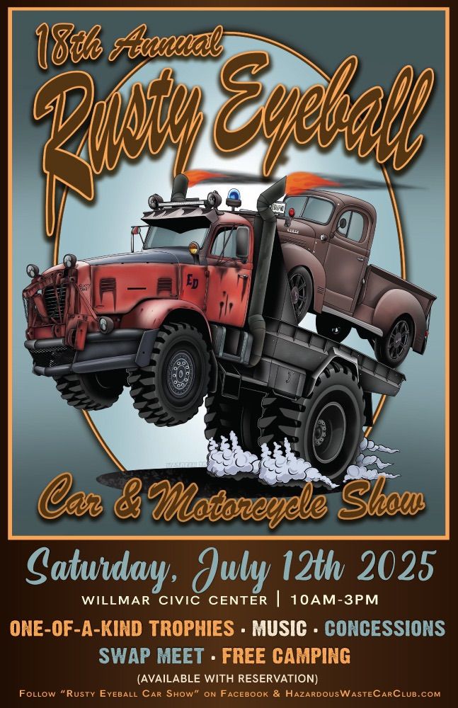 18th annual Rusty Eyeball Car show 