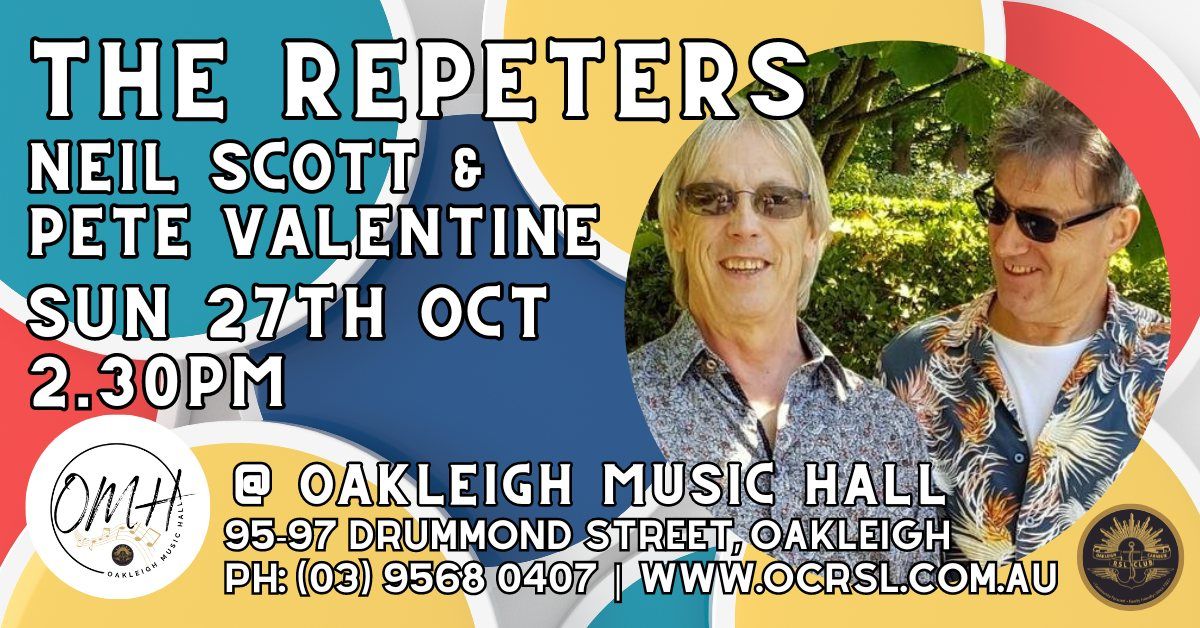 The Repeters @ Oakleigh Music Hall