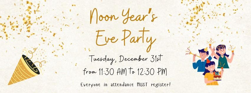 Noon Year's Eve