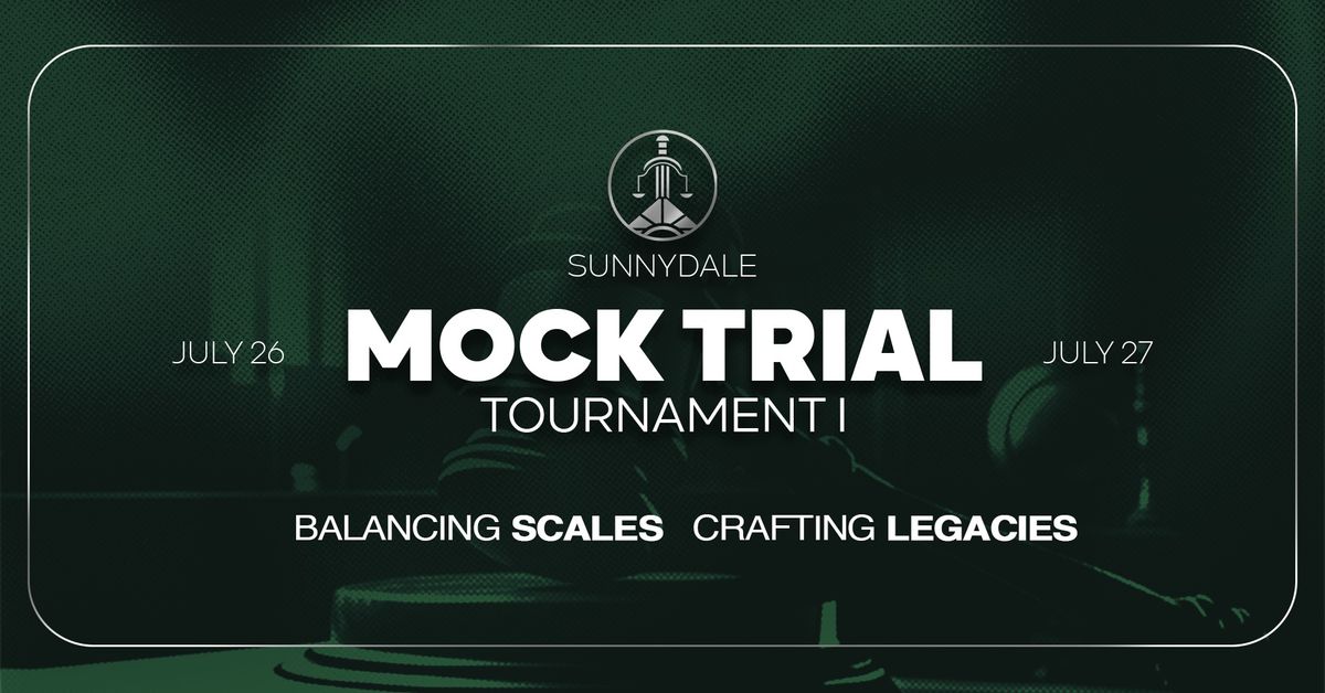 Sunnydale Mock Trial Tournament 2024