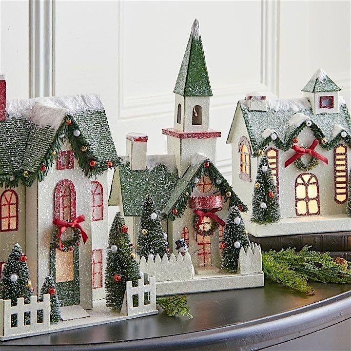 Winter Village: A Whimsical Paint Party