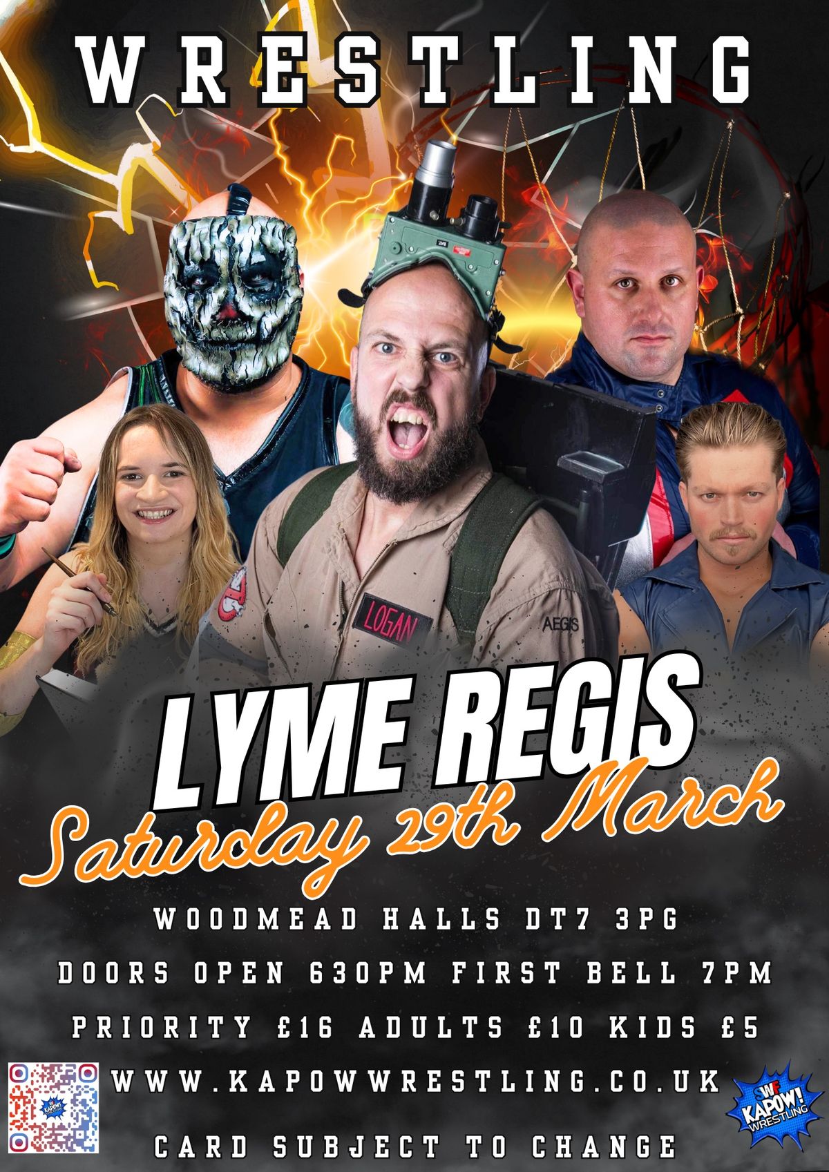 Live Wrestling comes to Lyme Regis