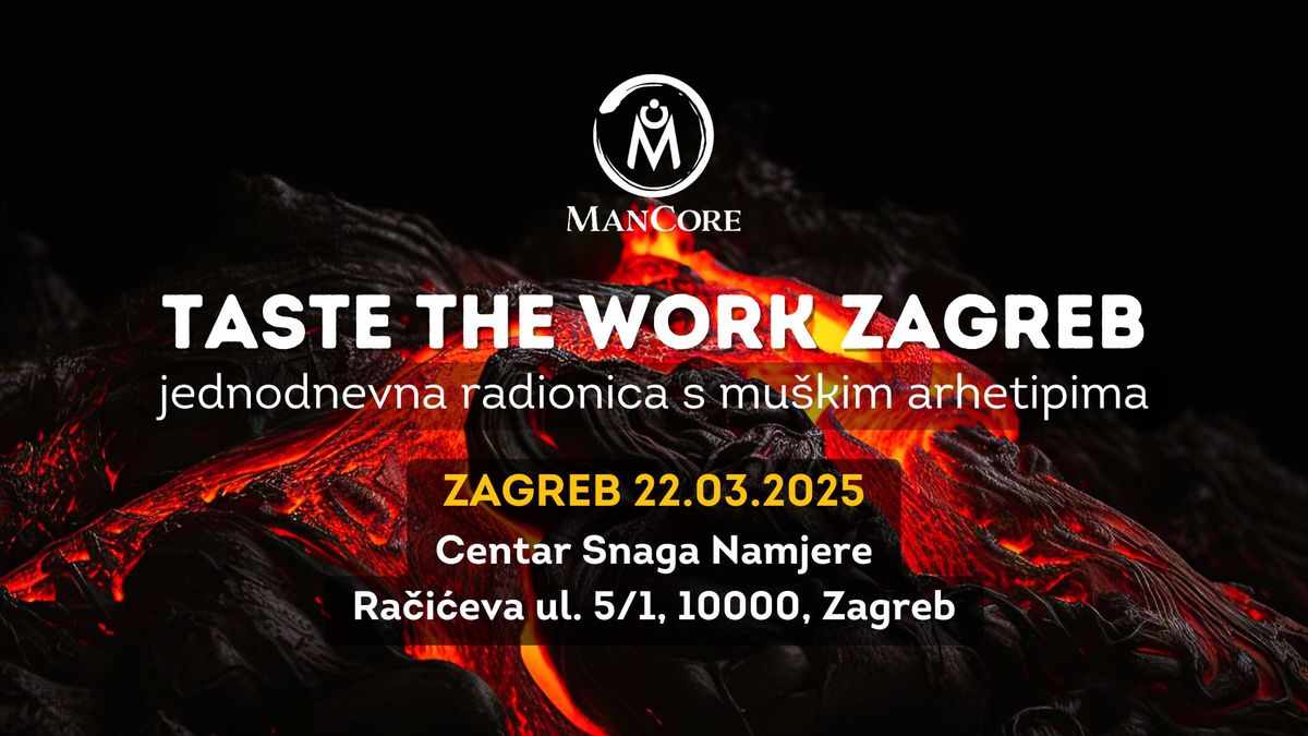 Taste the Work Zagreb (ManCore workshop)