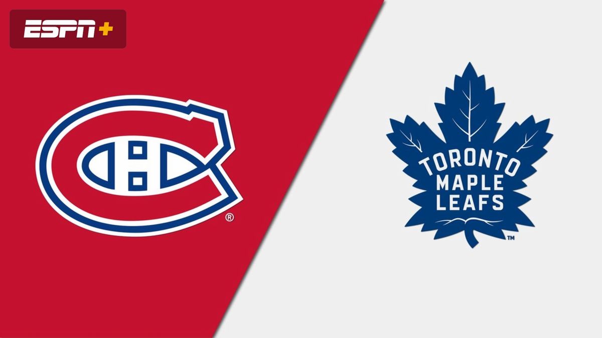 Toronto Maple Leafs at Montreal Canadiens