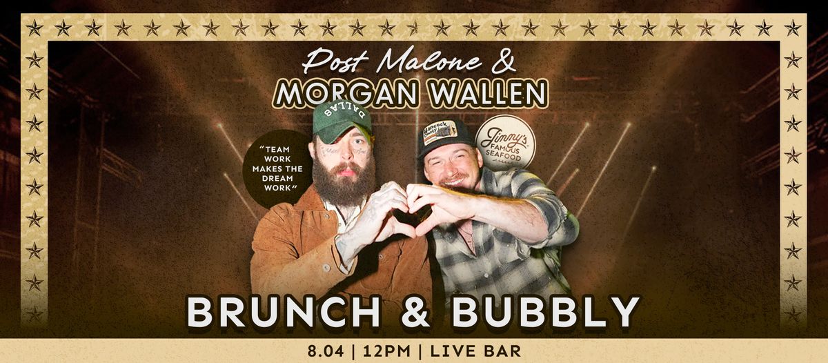 Post Malone & Morgan Wallen's Brunch & Bubbly Party