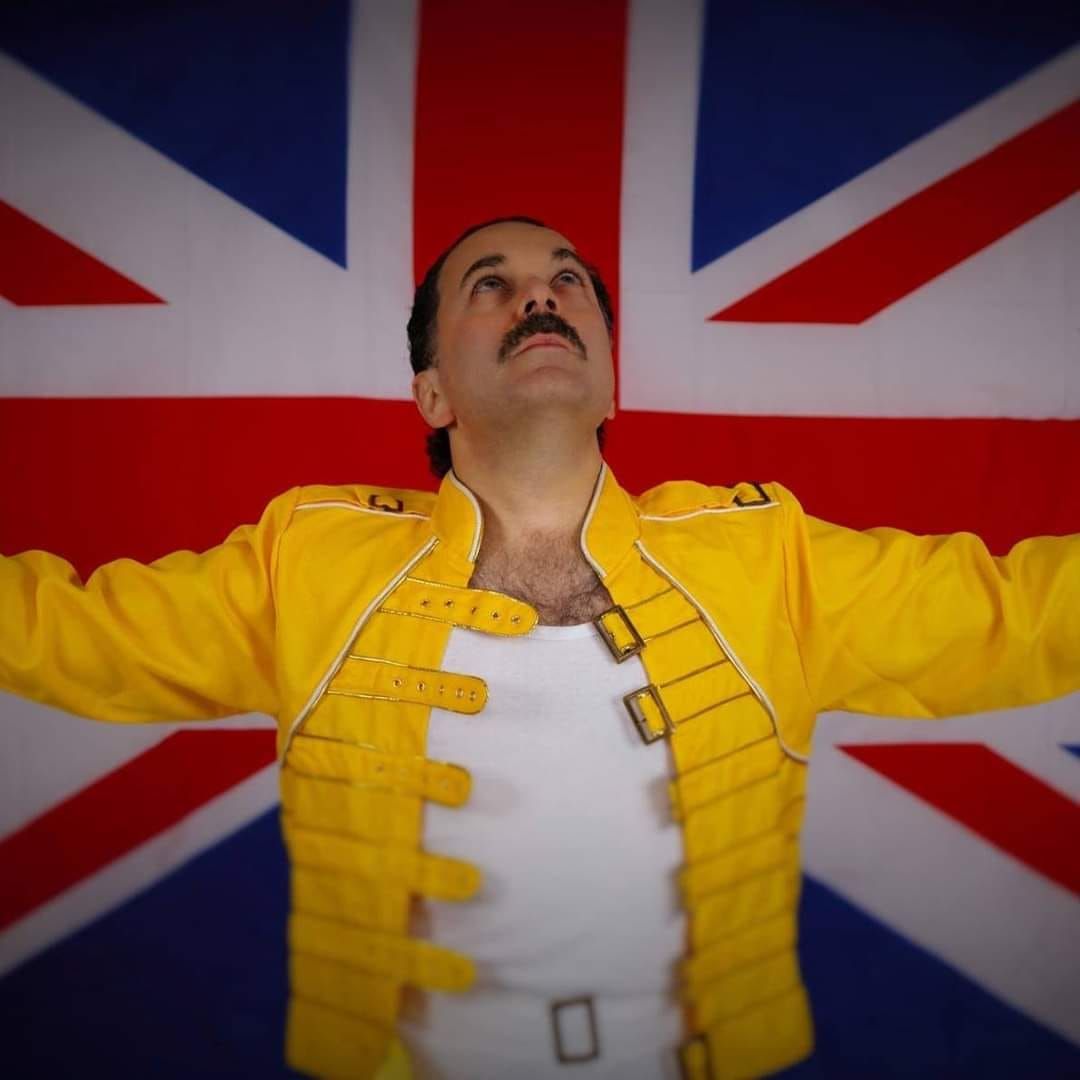 MARIO MEGARO AS FREDDIE MERCURY 