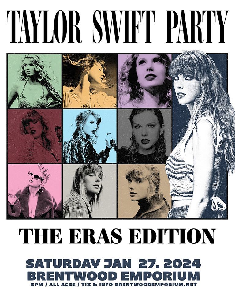 Taylor Swift Party - The Eras Edition, Brentwood Emporium, 27 January 2024