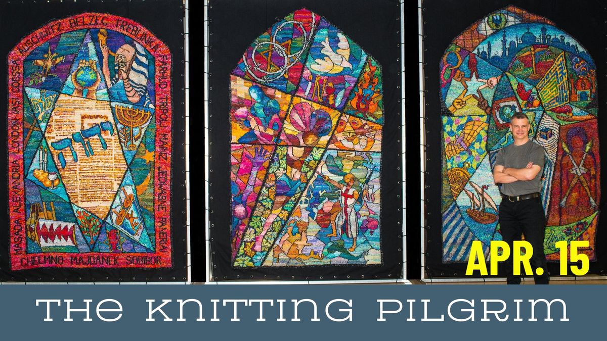 The Knitting Pilgrim \u2013 Stitched Glass