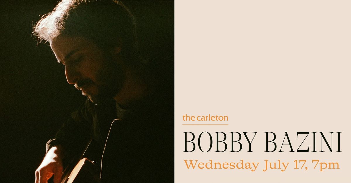 Bobby Bazini Live at The Carleton