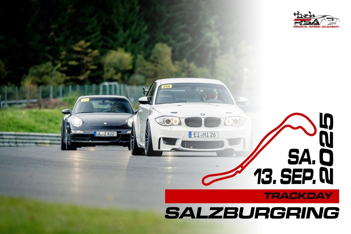 RSA-Trackday auf dem Salzburgring, Samstag 13. September 2025 auch f\u00fcr Oldtimer & Youngtimer