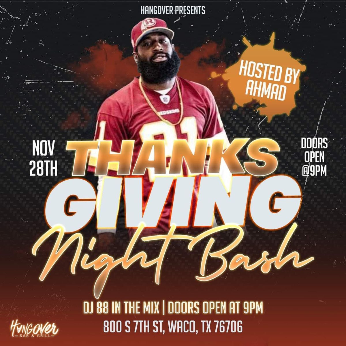 Thanksgiving NIGHT BASH!