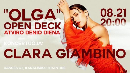 OLGA OPEN DECK \/ CLARA GIAMBINO 2.0