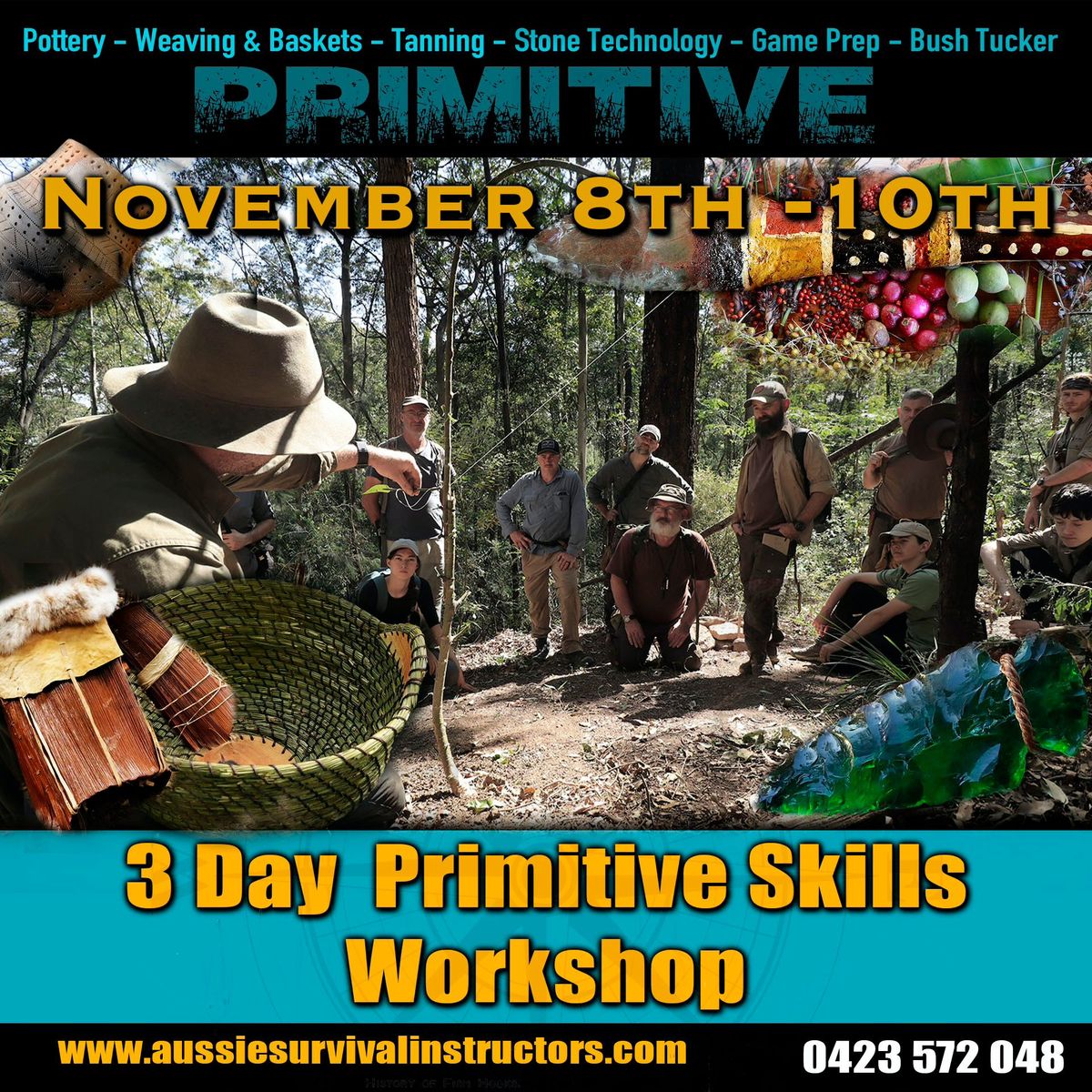 3 Day Primitive Skills Workshop