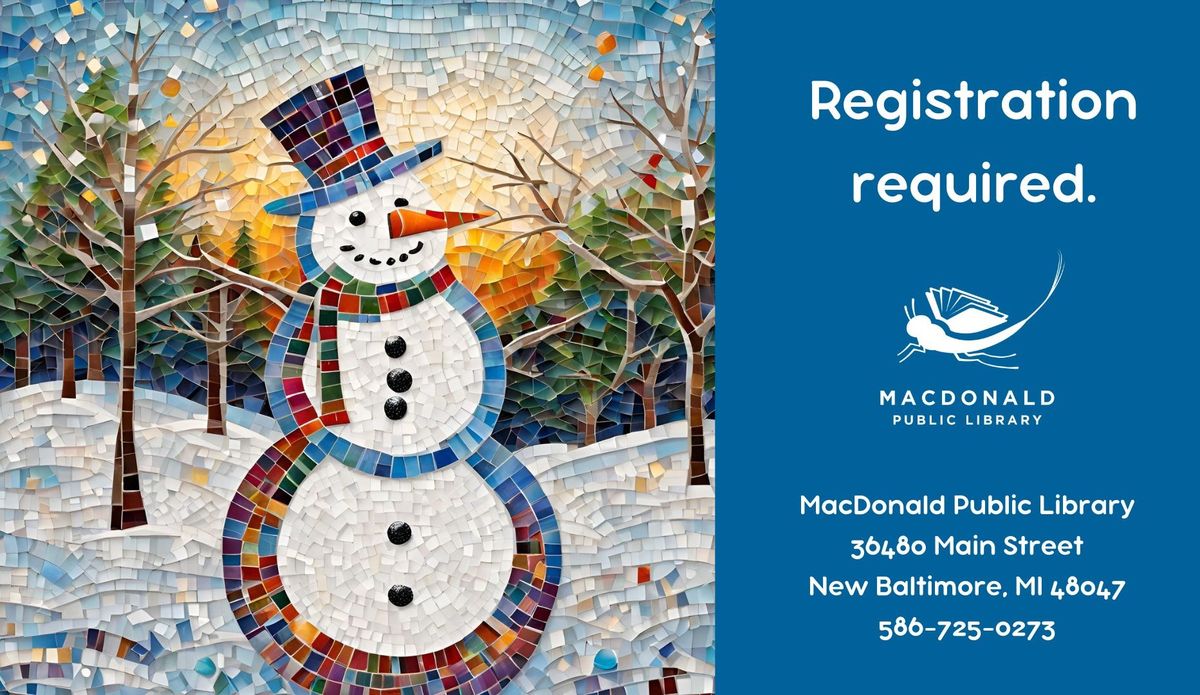 Homeschool Hangout: Winter Mosaic