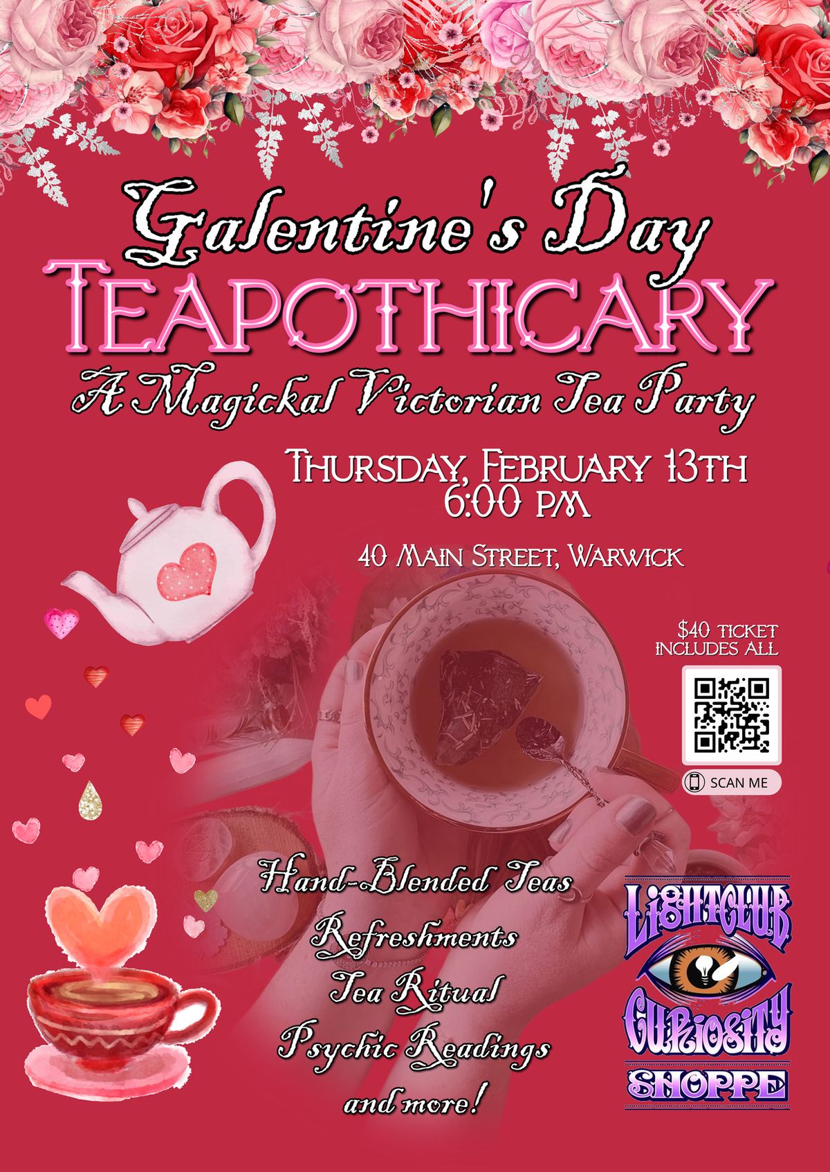 Galentine's Teapothicary: An Evening of Self-Care