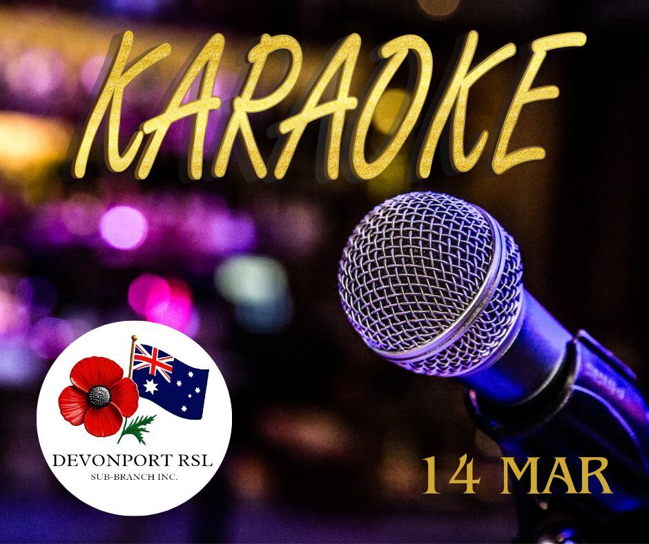 Karaoke in the RSL Bar