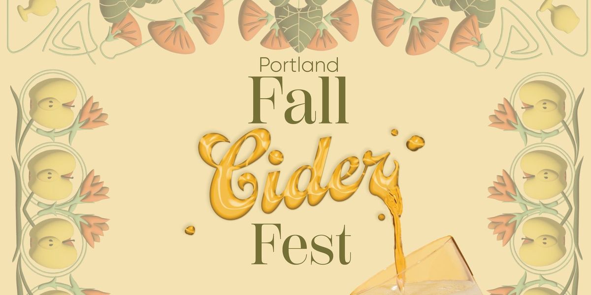 Portland Fall Cider Fest