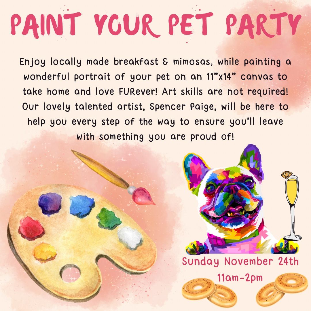 Paint Your Pet PAWty 