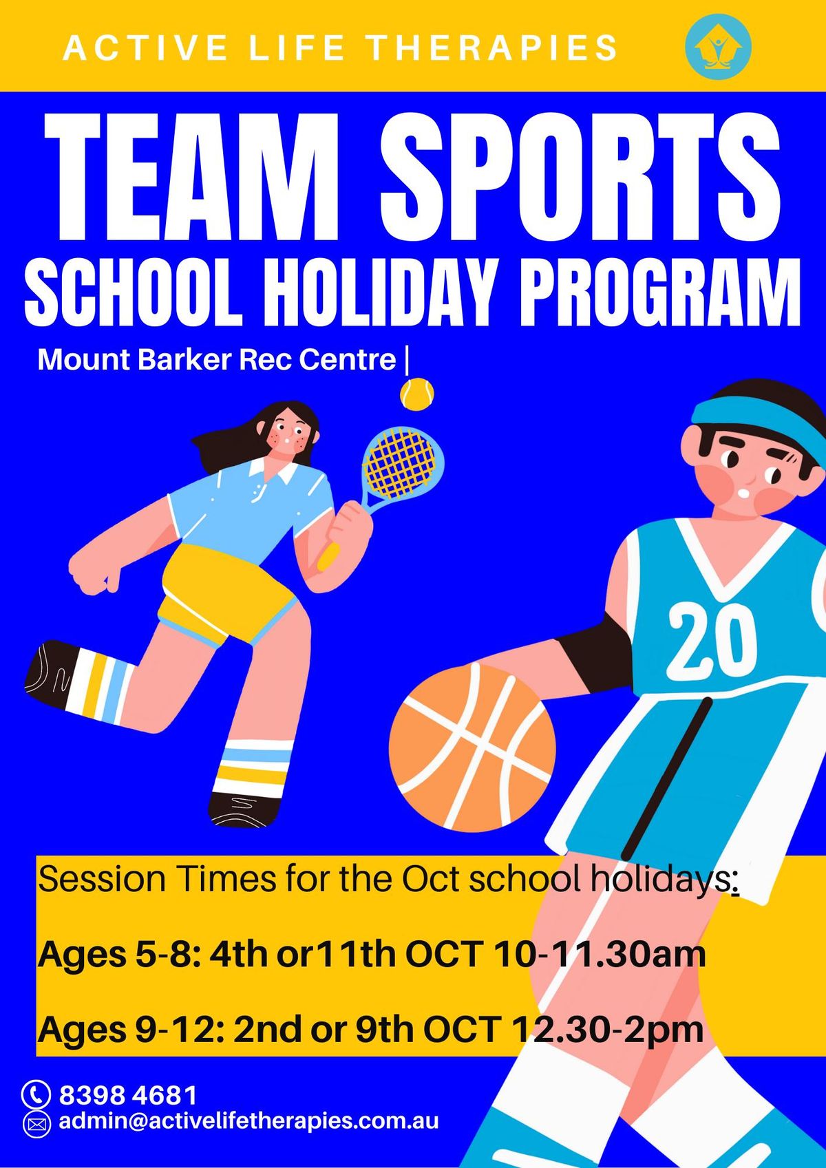 Team sports holiday program