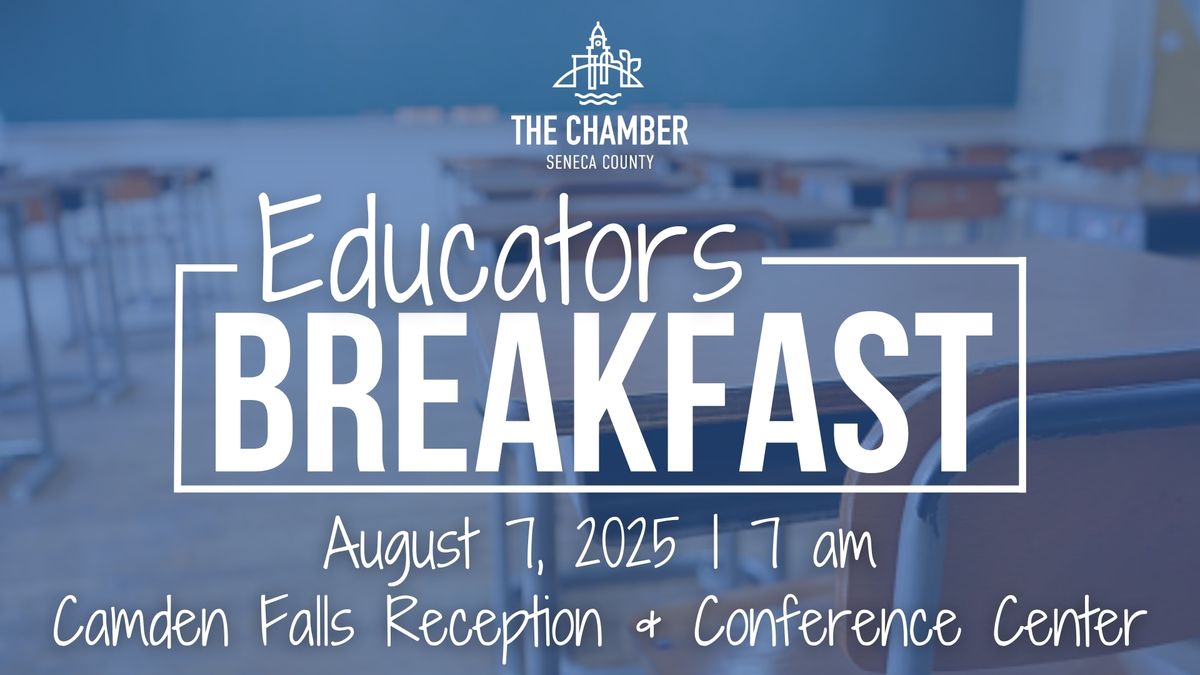 2025 Educators Appreciation Breakfast