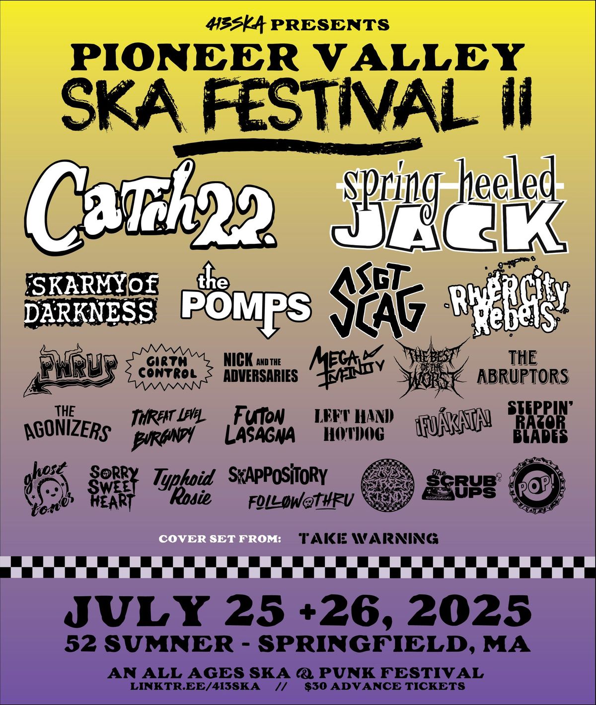 2nd Annual Pioneer Valley Ska Festival!