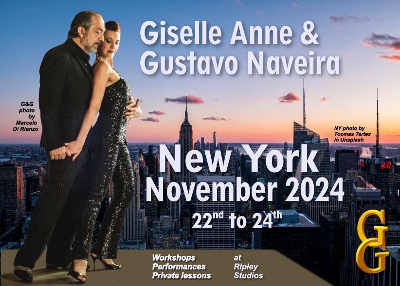 Giselle Anne & Gustavo Naveira in NYC!!!