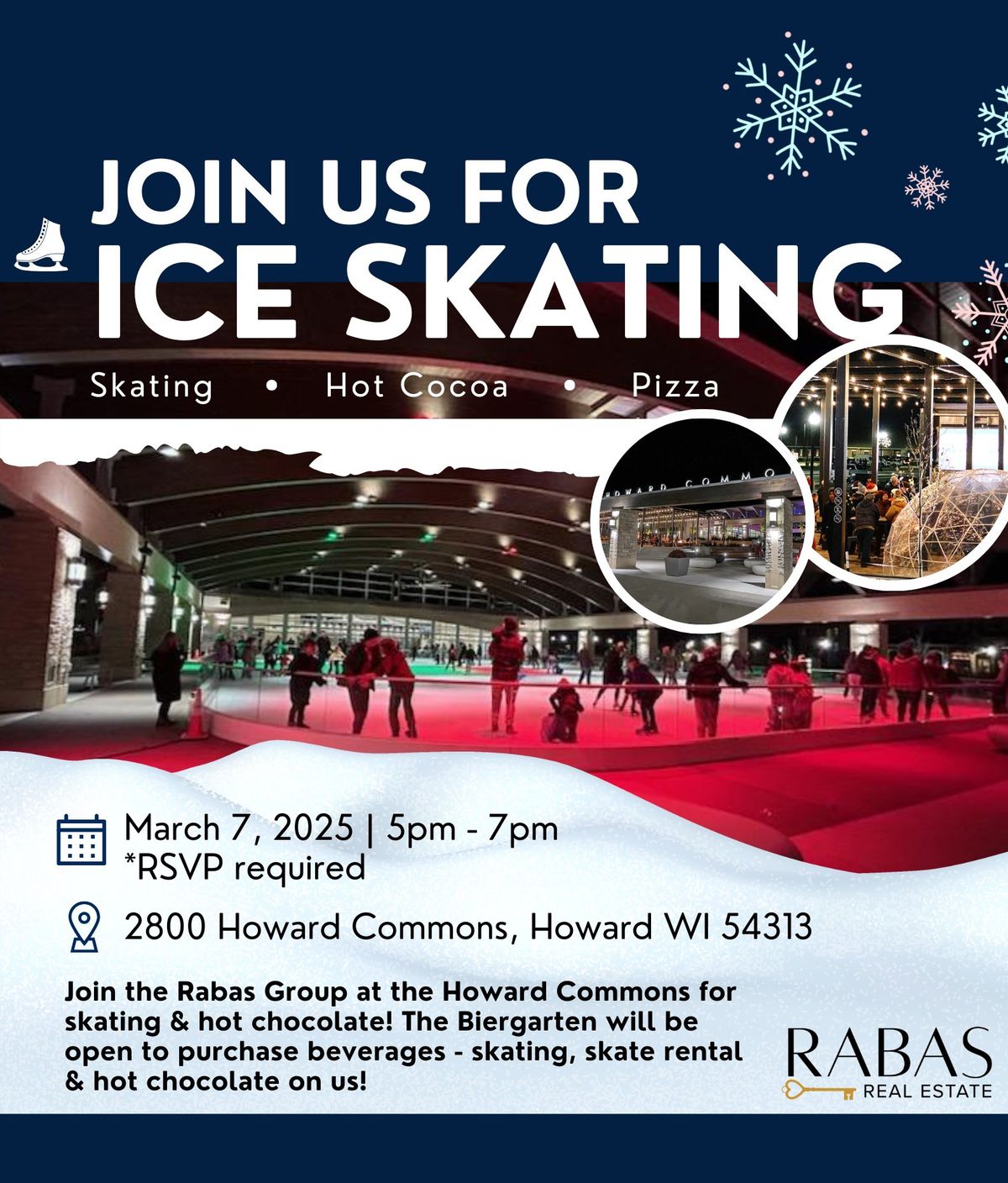 Rabas Real Estate Group's 2nd Annual Skating Event @ Howard Commons