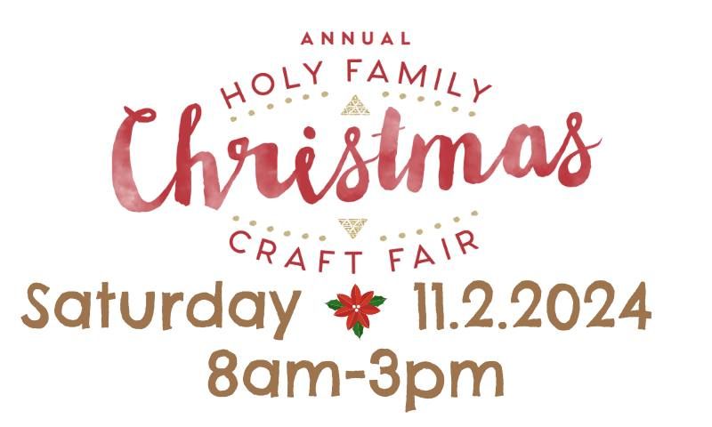 Holy Family Catholic School Annual Craft Fair