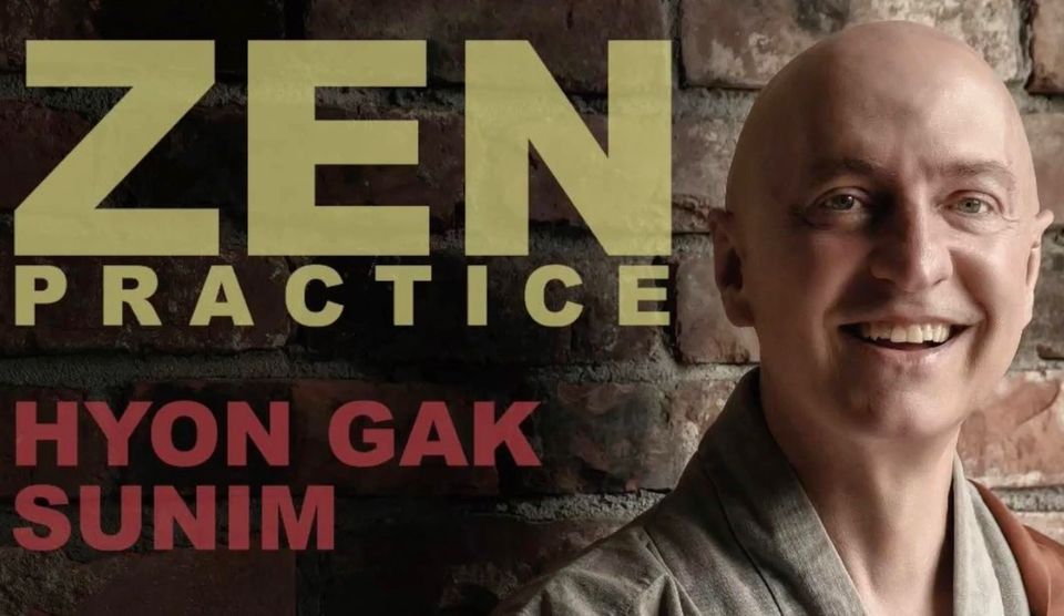 Zen Master Hyon Gak Sunim in Zen House Oslo