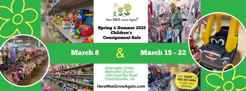 Here WEE Grow Again's Spring 2024 Sale