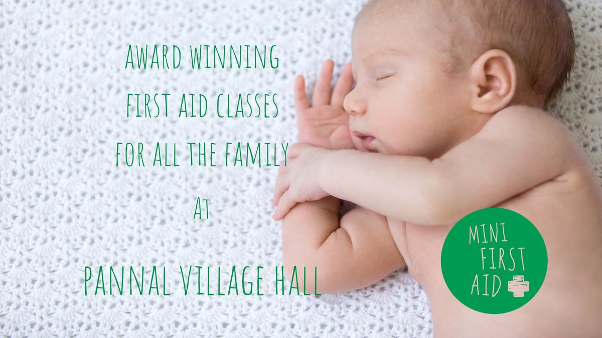 2-hour Baby & Child First Aid Class