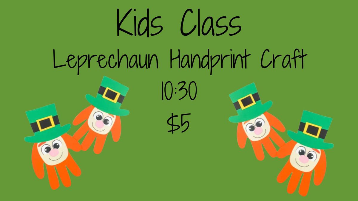 Leprechaun Handprints