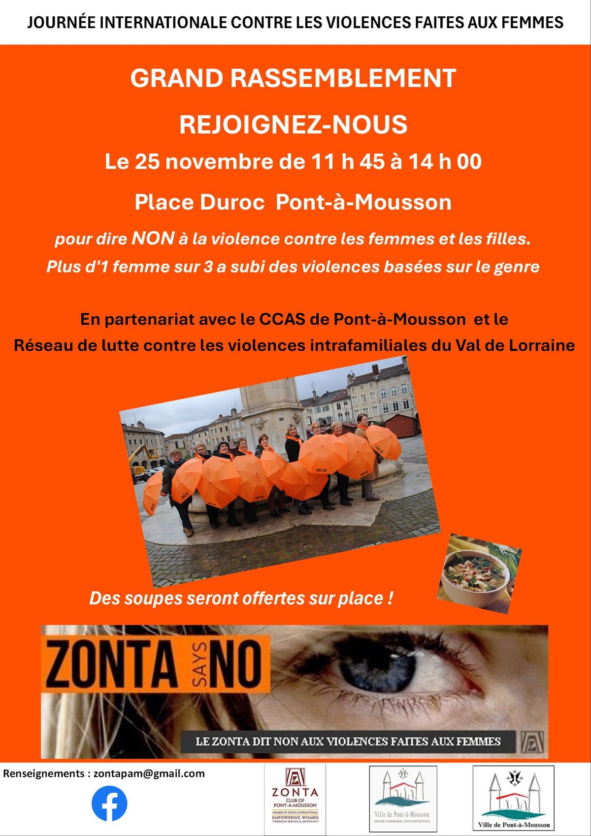 GRAND RASSEMBLEMENT JOURN\u00c9E INTERNATIONALE CONTRE LES VIOLENCES FAITES AUX FEMMES