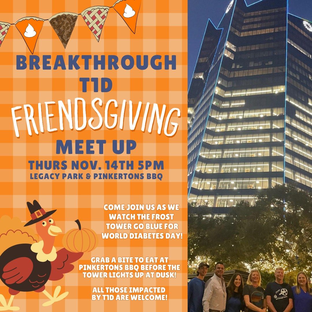 Breakthrough T1D Friendsgiving Meet Up