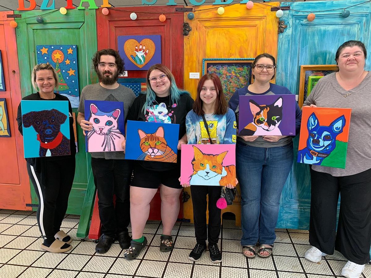 Art Mini-Retreat - Pet Portrait Painting Workshop